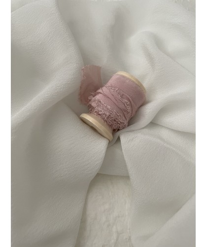 Silk Ribbon, Pastel Pink